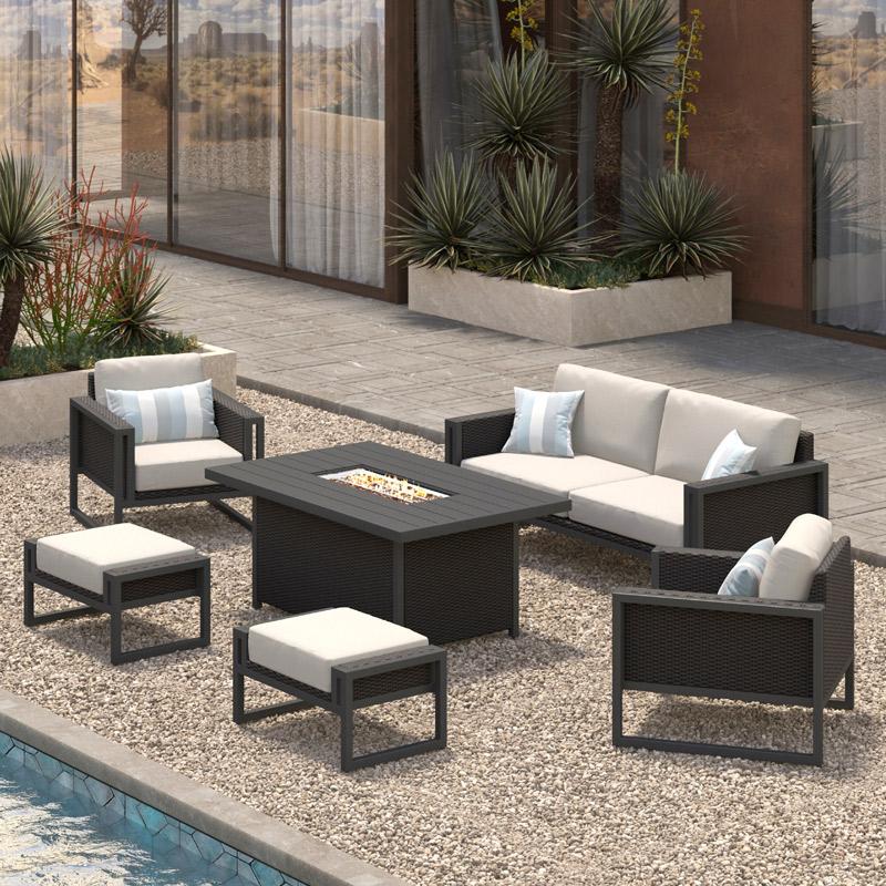 Tavelli 6 Piece Fire Seating Set