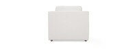 Iwaya Linen Square Arm Chair - Native Linen White