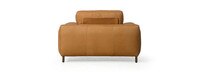 Rumsfeld Leather Paris Club Arm Chair - Hand Tipped Camel