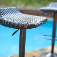 Deco™ Woven Outdoor Barstool Set