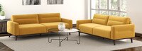 Portofino Serene Sofa and Loveseat Seating Set in Medallion Yellow