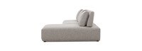 Portofino Calmo 3 Piece Chaise Seating Set in Dark Gray