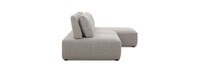 Portofino Calmo 3 Piece Chaise Seating Set in Dark Gray