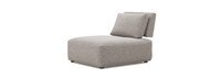 Portofino Calmo 3 Piece Chaise Seating Set in Dark Gray