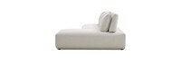 Portofino Calmo 3 Piece Chaise Seating Set in Light Gray