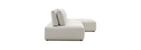 Portofino Calmo 3 Piece Chaise Seating Set in Light Gray