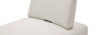 Portofino Calmo 3 Piece Chaise Seating Set in Light Gray