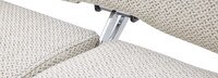 Portofino Calmo 3 Piece Chaise Seating Set in Light Gray