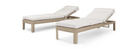 Portofino® Sling Sunbrella® Outdoor Chaise Lounges - Beige Fennel
