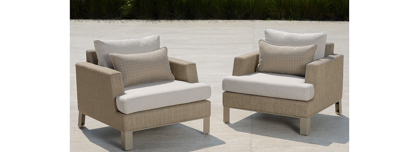 RST Brands Portofino Sling Club Chair - Thumbnail 4