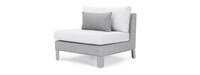 Portofino® Sling Sunbrella® Outdoor Corner & Armless Chair - Gray