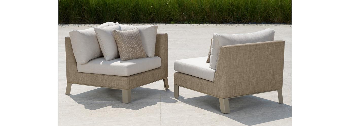 RST Brands Portofino Sling Corner Chair - Thumbnail 4
