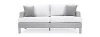 Portofino® Sling 71in Sunbrella® Outdoor Sofa & Coffee Table - Space Gray