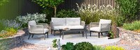 Evanon 4 Piece Rope Seating Set