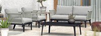 Evanon 4 Piece Rope Seating Set