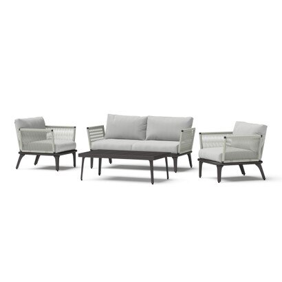 Evanon 4 Piece Rope Seating Set