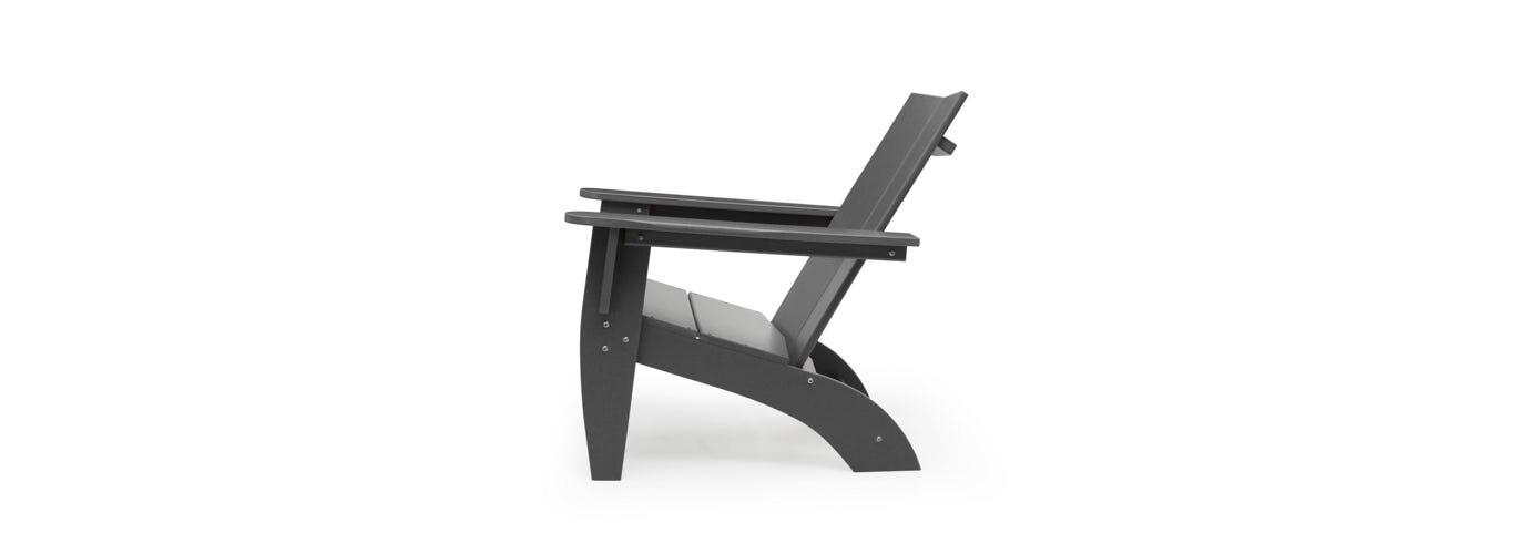 Kamas Outdoor Modern Adirondack Chair - Thumbnail 3