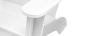 Kamas Outdoor Modern Adirondack Chair - White
