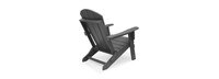 Kamas Set of 4 Outdoor Traditional Adirondack Chairs - Charcoal