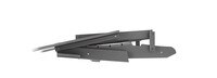 Kamas Set of 4 Outdoor Traditional Adirondack Chairs - Charcoal