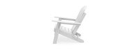Kamas Set of 4 Outdoor Traditional Adirondack Chairs - White