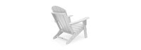 Kamas Set of 4 Outdoor Traditional Adirondack Chairs - White