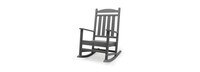 Kamas Set of 4 Outdoor Patio Rocking Chairs - Charcoal
