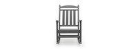 Kamas Set of 4 Outdoor Patio Rocking Chairs - Charcoal