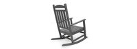 Kamas Set of 4 Outdoor Patio Rocking Chairs - Charcoal