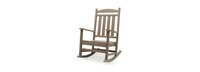 Kamas Set of 4 Outdoor Patio Rocking Chairs - Tan