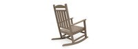 Kamas Set of 4 Outdoor Patio Rocking Chairs - Tan