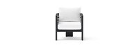 Pluma Sunbrella® Outdoor Patio Club Chairs - Canvas White