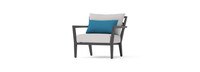 Venetia™ 2 Piece Sunbrella® Outdoor Club Chairs - Gray