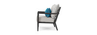 Venetia™ 2 Piece Sunbrella® Outdoor Club Chairs - Gray