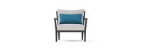 Venetia™ 2 Piece Sunbrella® Outdoor Club Chairs - Gray