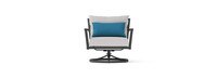 Venetia™ 2 Piece Sunbrella® Outdoor Motion Club Chairs - Gray