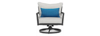 Venetia™ 2 Piece Sunbrella® Outdoor Motion Club Chairs - Gray