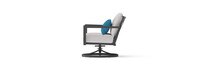 Venetia™ 2 Piece Sunbrella® Outdoor Motion Club Chairs - Gray