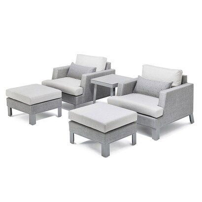 Portofino® Sling 5 Piece Club Chair Set