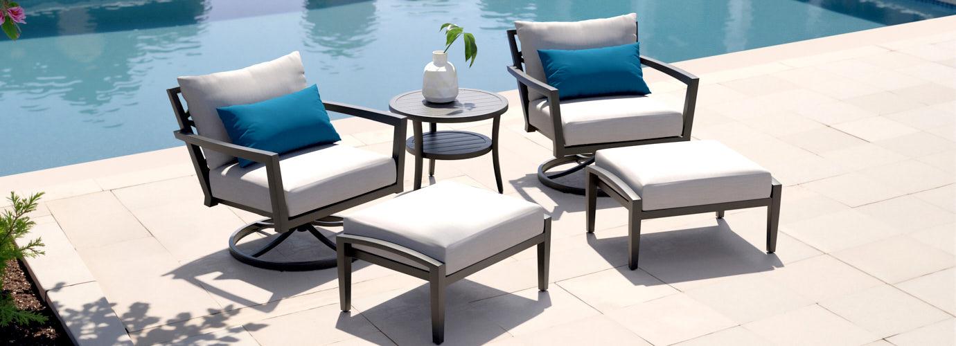 RST Brands Venetia Motion Club Seating Set - Thumbnail 2