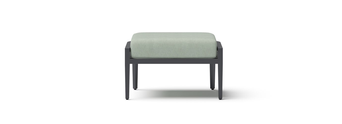 Morelia 2 Piece Outdoor Patio Ottomans - Thumbnail 5