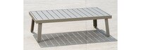 Portofino® Modern Sling 26x48 Aluminum Coffee Table - Fennel