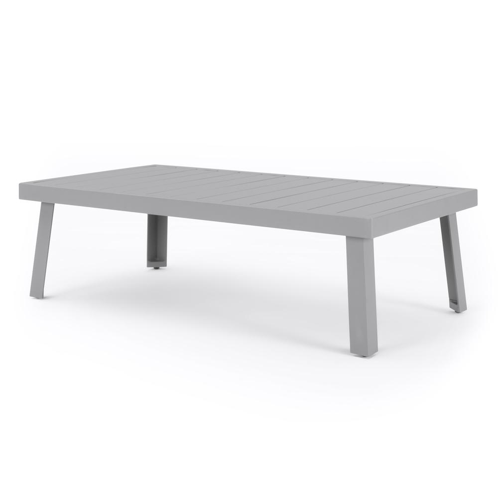 Portofino® Modern Sling 27x47 Aluminum Coffee Table