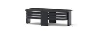 Pluma Sintered Stone 47x24 Outdoor Patio Coffee Table - Black