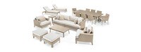 Portofino® Sling 19 Piece Estate Set - Beige Fennel