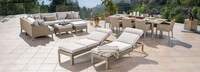 Portofino® Sling 19 Piece Sunbrella® Outdoor Estate Set - Beige Fennel
