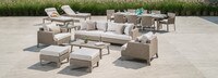 Portofino® Sling 19 Piece Sunbrella® Outdoor Estate Set - Beige Fennel