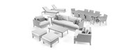Portofino® Sling 19 Piece Estate Set - Space Gray