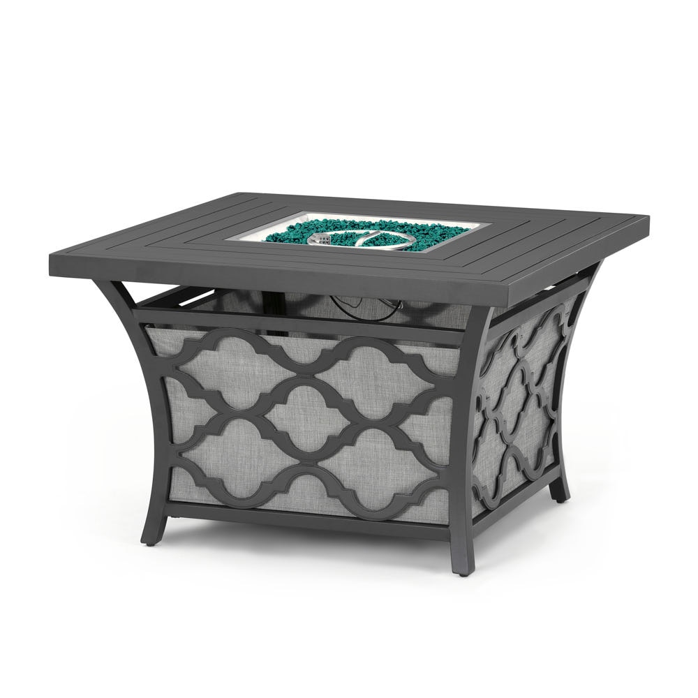 Venetia™ 42x42 Square Fire Table - Gray