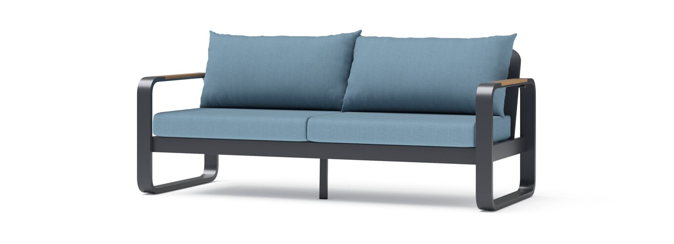 Andes 76in Sunbrella Outdoor Patio Sofa